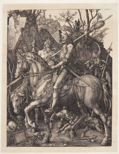 Chevalier, mort et diable - Albrecht Dürer