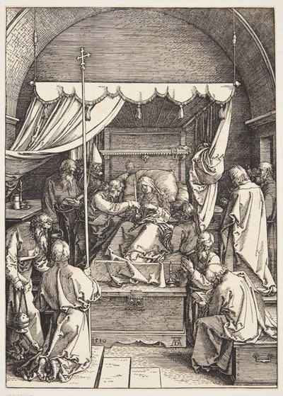 La Mort de la Vierge - Albrecht Dürer