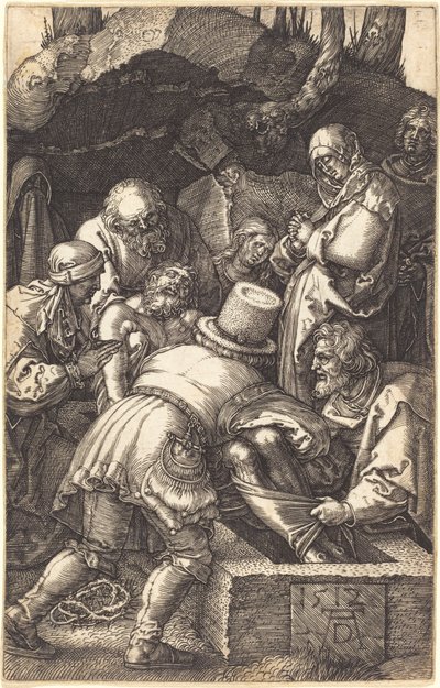 La Mise au tombeau - Albrecht Dürer