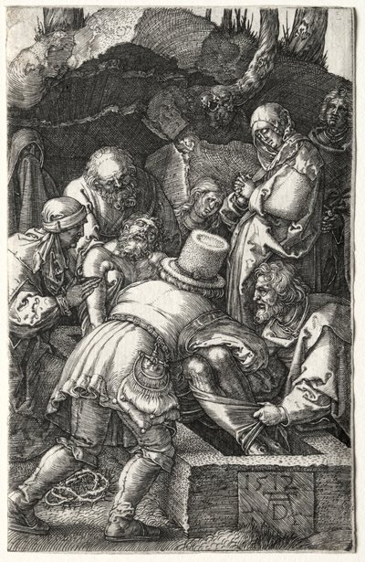 La Mise au Tombeau - Albrecht Dürer