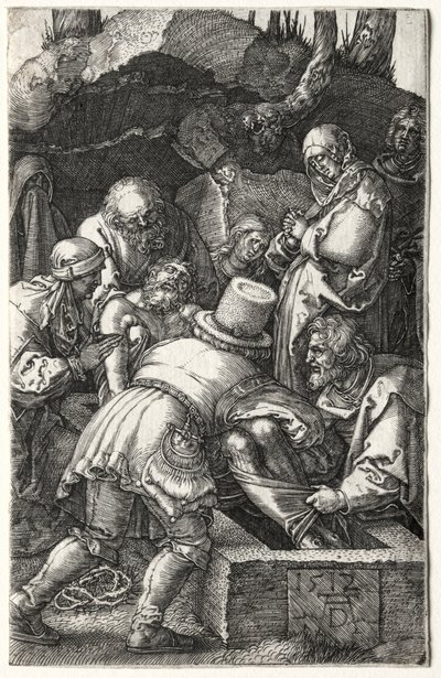 La Mise au tombeau - Albrecht Dürer