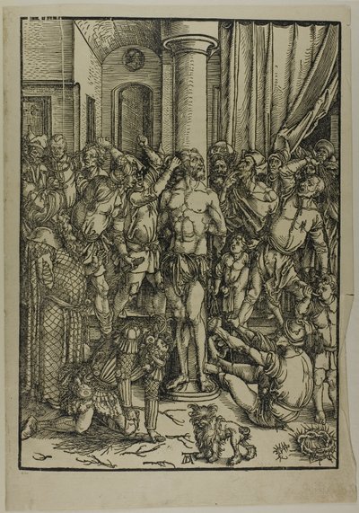 La Flagellation, de La Grande Passion - Albrecht Dürer