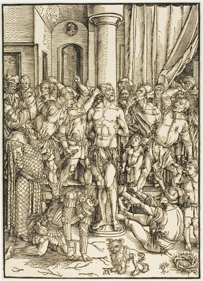 La Flagellation, de La Grande Passion - Albrecht Dürer