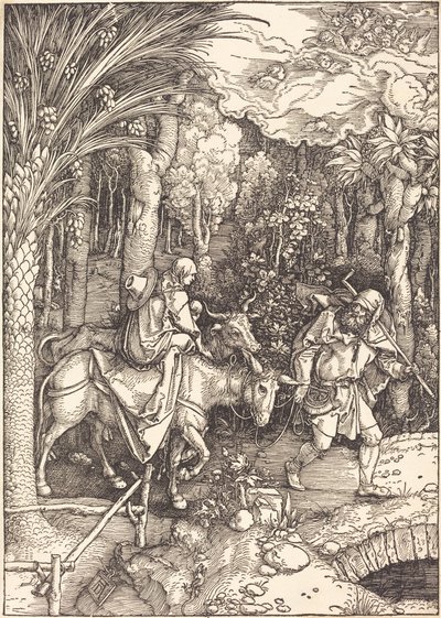 La fuite en Égypte - Albrecht Dürer