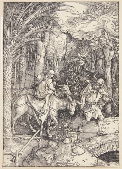 La Fuite en Égypte - Albrecht Dürer