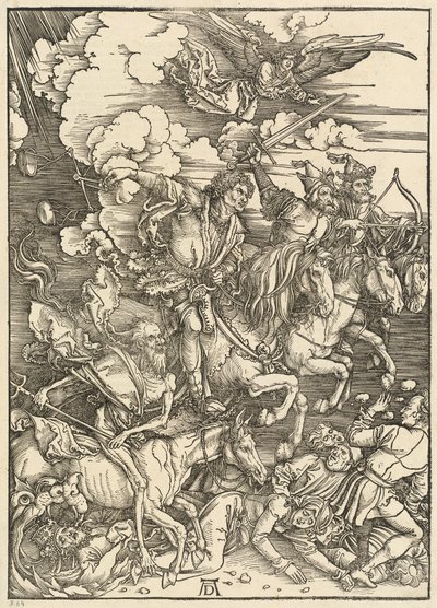 Les Quatre Cavaliers - Albrecht Dürer