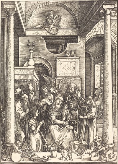 La Glorification de la Vierge - Albrecht Dürer