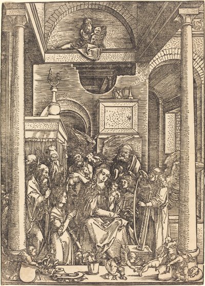 La Glorification de la Vierge - Albrecht Dürer