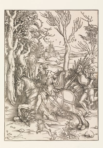 Le Chevalier et le Lansquenet - Albrecht Dürer