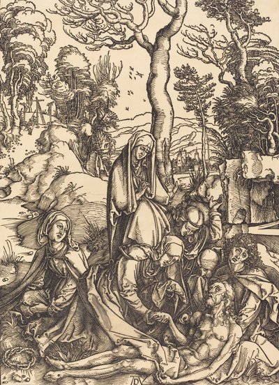 La Lamentation, vers 1498-1499 - Albrecht Dürer