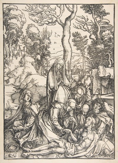 La Lamentation, de La Grande Passion - Albrecht Dürer