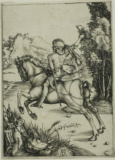 Le petit courrier - Albrecht Dürer