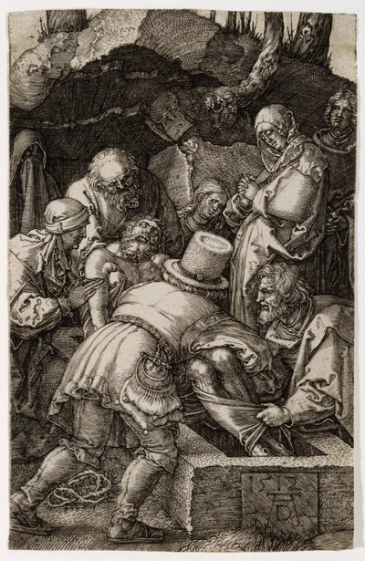 La Mise au tombeau - Albrecht Dürer