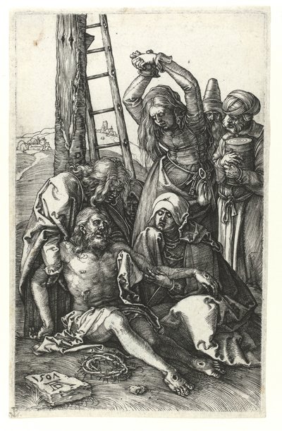 La lamentation du Christ - Albrecht Dürer