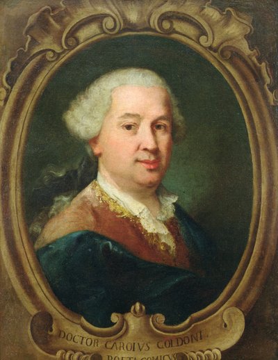 Portrait de Carlo Goldoni (1707-1793) - Alessandro Longhi