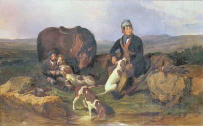 Chasse au tétras, 1848 - Alexander Rolfe