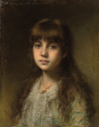 Le jeune modèle - Alexei Alexevich Harlamoff