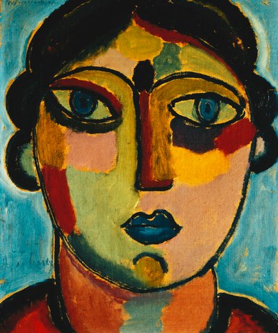 Blauer Mund - Alexej von Jawlensky