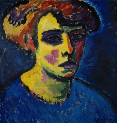 Tête de femme, 1911 - Alexej von Jawlensky