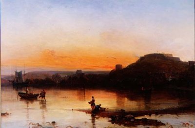 Fort Regent au coucher du soleil - Alfred Clint