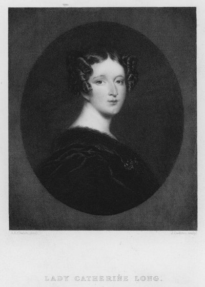 Lady Catherine Long (gravure) - Alfred Edward (after) Chalon