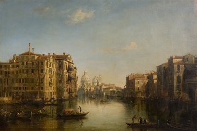 Grand Canal, Venise, 19ème siècle - Alfred Polentine