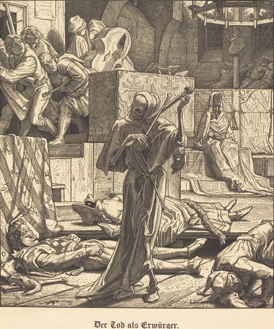 La mort comme étrangleur - Alfred Rethel