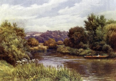 Colline rose, Weir Stream - Alfred Robert Quinton