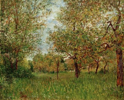 Petite prairie à By - Alfred Sisley