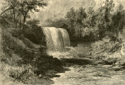 Chutes de Minnehaha - Alfred Rudolph Waud