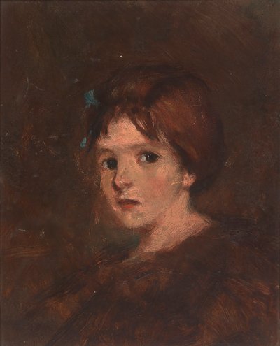 Enfant en marron - Alice Pike Barney