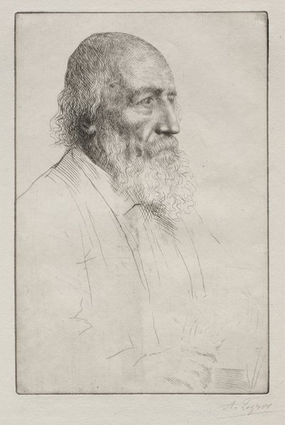 Alfred Lord Tennyson - Alphonse Legros