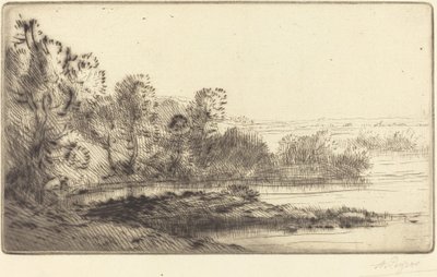 Sur la terne - Alphonse Legros