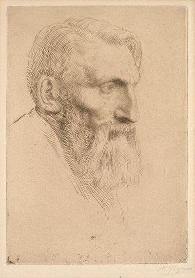 Auguste Rodin, 1881 - Alphonse Legros