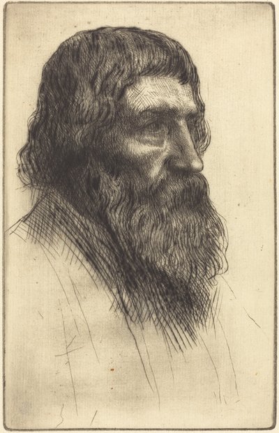 Paysan anglais - Alphonse Legros