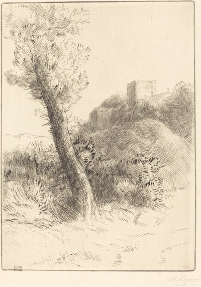 Paysage - Alphonse Legros