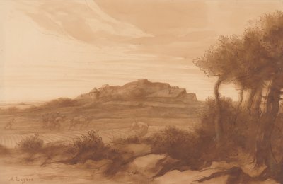 Paysage - Alphonse Legros