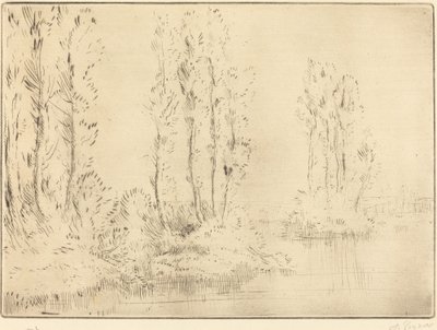 Paysage - Alphonse Legros