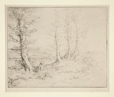 Le long de la rive - Alphonse Legros