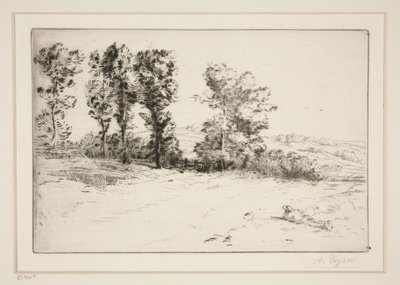 Le pré ensoleillé - Alphonse Legros