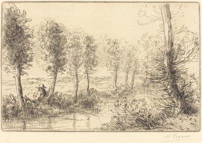 Près du moulin - Alphonse Legros