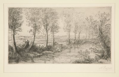 Près du moulin - Alphonse Legros