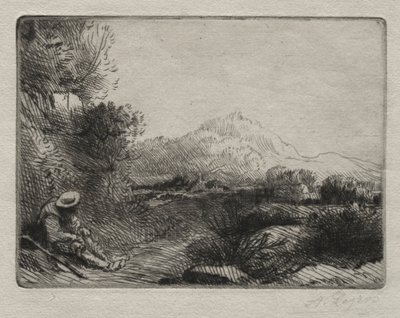 Repos du Voyageur - Alphonse Legros