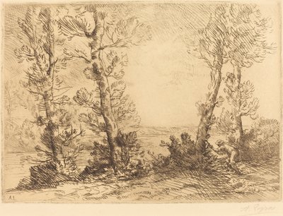 Le pêcheur de saumon - Alphonse Legros