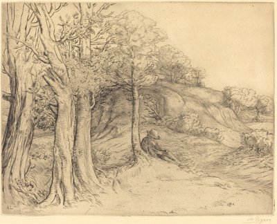 Solitude (Paysage) - Alphonse Legros