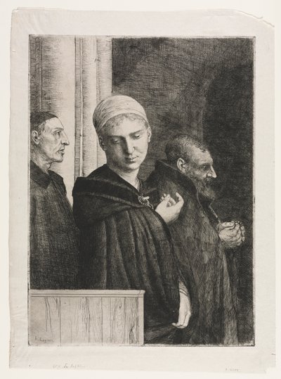 Le Baptême - Alphonse Legros