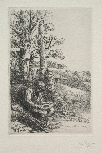 Le Petit Mendiant - Alphonse Legros