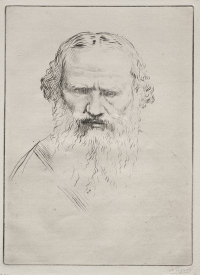 Tolstoï - Alphonse Legros