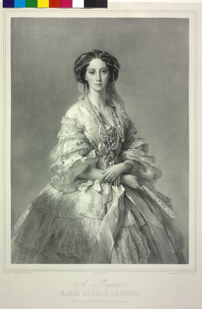 Princesse de Hesse-Darmstadt Marie - Alphonse Leon Noel