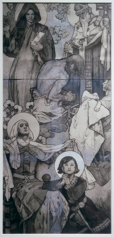 Fenêtre de Saint-Guy à Prague - Alphonse Mucha